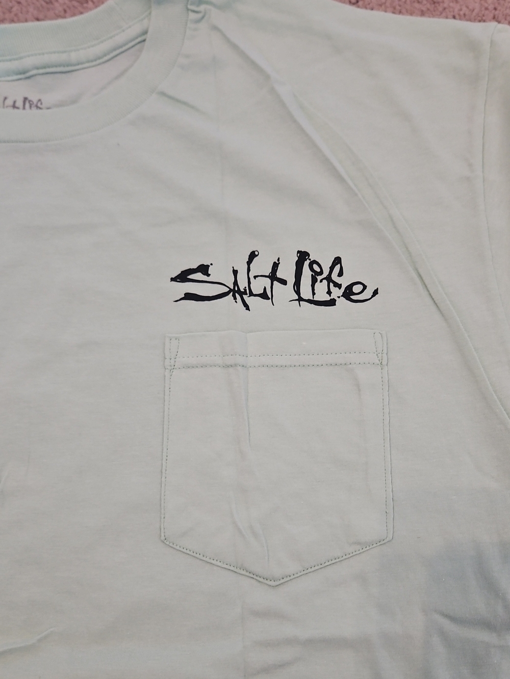 New Salt Life Graphic Tees - Mint & Khaki - Picture 7 of 16